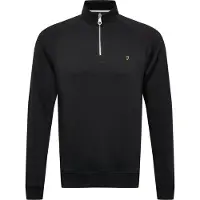 Farah Sweat-shirt 'JIM' orange / noir