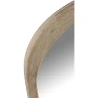 Richmond Interiors Miroir irregulier bois de manguier large
