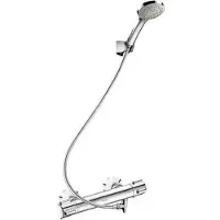 Delabie DU-Sys, système d'évacuation automatique, robinet thermostatique, modèle H9739, avec raccordement STOP/CHECK.