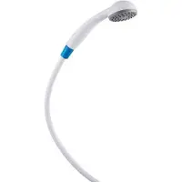 Delabie Garniture de douche jetable bleu 1500mm, 25 pièces