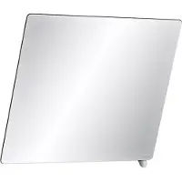 Delabie Miroir basculant 600x500 mm, poignée satinée