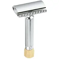 Merkur 90570001 Progress, réglage de la lame, chromé, étui plastique, 10 lames