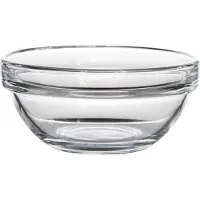 Luminarc 6x Empilable, Saladier + bol, Transparent