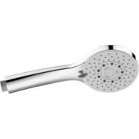Delabie Douchette à main G1/2B 5 jets D100mm, anti-calcaire