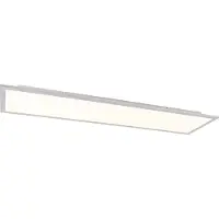 QAZQA Plafonnier en acier 120 cm avec LED et télécommande - Liv