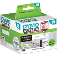 Dymo 1933085 (1933084) - Noir sur blanc - Étiquette