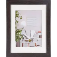 Henzo Cadre Modern - 18x24cm - Brun foncé