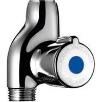 Delabie Vanne d'arrêt G1/2 avec robinet. Séparateur de tube, avec chapeau 1/4 de tour