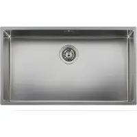 Reginox Évier, acier inoxydable Évier de cuisine New York OKG 72x40 cm R31377 (Evier sous plan, 44 cm, 44 cm)