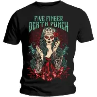 Five Finger Death Punch T-Shirt Lady Muerta Homme NoirM