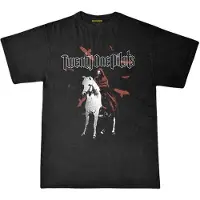 Twenty One Pilots Hommes, T-shirt, Bishop, Noir, (S)