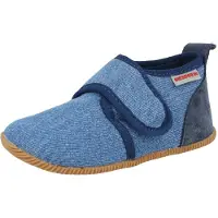 Giesswein Pantoufle 'Strass' bleu-gris / bleu denim