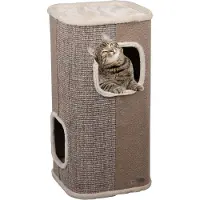 Flamingo Kradsemiljø Barrel George M (80 cm, Beige, Naturel et brun clair)