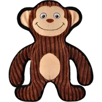 Flamingo Strong Monkey Dog Toy Marron 30 cm