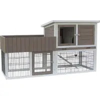 Flamingo Clapier Floret Urban 165x61,5x91 cm Marron