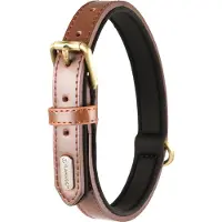 Flamingo Lyabo Dog Collar Marron 52-62 cm x 30 mm