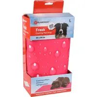 Flamingo Gotas Pet Cooling Mat Rose 90 x 50 cm
