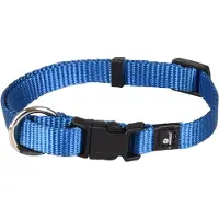 Flamingo Pet Products Collier Ziggi Bleu 45 -65 Cm. 25 Mm . Taille L/Xl. Pour Chien.