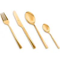 Mepra Couverts SERV ATENA Gold en acier inoxydable 188, Couverts, Or