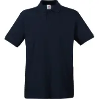 Fruit Of The Loom 63-218-0 | Polo Premium Homme - Couleur : Deep Navy - Taille : L