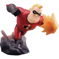 Beast Kingdom Toys Les Indestructibles - Figurine Mr. Incredible Mini Egg Attack 14 cm BKDMEA-005-55360