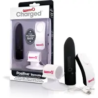 Screaming O Charged Positive Vibromasseur Mini Avec Télécommande Noir