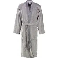 Cawö Peignoir Cawö 5840 Kimono Men Steel-48