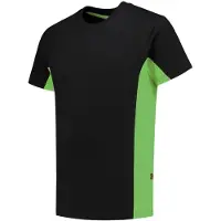 Tricorp 102004BlackLimeXL T-Shirt Bicolor (XL)