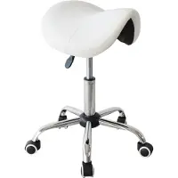 Vdd Tabouret de selle ergonomique - tabouret de barbier - tabouret de travail - tabouret - hauteur réglable