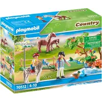 Playmobil 70512 Country 70512 Fröhlicher Ponyausflug Spielfiguren-Set