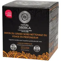 Natura Siberica Wild Herbs and Flowers savon visage détoxifiant pour un nettoyage en profondeur 120 ml