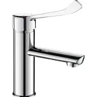 Delabie EHM pour lavabo EP H.95 L.120, sans garniture de vidage, levier hygiène