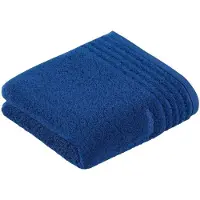 Vossen Serviette de toilette Vossen Vienna Style Supersoft Deep Blue (set de 3) (60 x 110 cm)