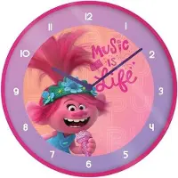 Pyramid Horloge Murale Trolls Music Is Life