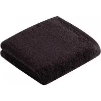 Vossen Serviette de Toilette Vossen Vegan Life Anthracite (60 x 110 cm) (Set de 3)