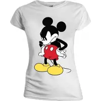 Difuzed Noname Disney - T-Shirt - Mickey Mouse Mad Face - Girl (S)