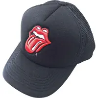 The Rolling Stones Casquette Classic Tongue Mesh Black