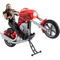 Wwe Wreeking Véhicule Slam Cycle, Moto Avec Action Roue Arrière