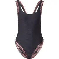 Seafolly Maillot de bain Wild Ones à imprimé léopard