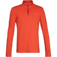 Protest Pull de Ski Protest Men Will 1/4 Zip Orange Fire-XL