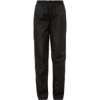Vaude Bike Women's Fluid Pants, pantalon de pluie, femme, noir