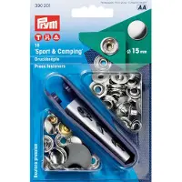 Prym Fasteners Sport & Camping 15mm Accessoire pour Bimini, Bâches