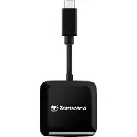 Transcend Rdc3 Usb 3.2 Gen 1 Type C Card Reader Noir
