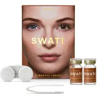 Swati 6 måneders Kontaktlinser Bronze