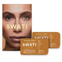 Swati 1 måneds Kontaktlinser Sandstone