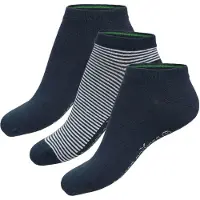 Bamboo Basics Chaussettes Bamboo Basics Dani Navy Striped (Lot de 3)-Pointure 41 - 46