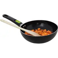 Eurotrail Poêle à wok avec revêtement antiadhésif céramique Ø 28×8.5cm