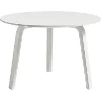 HAY Bella Table Basse White Oak | Ø 60 cm x H 39 cm