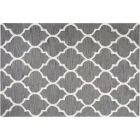 Beliani YALOVA vilnonis kilimas, 160 X 230 cm, pilkos spalvos (160 x 230 cm)