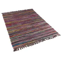 Beliani 140 x 200 cm coton DAIGAS couleur foncée dana (140 x 200 cm)